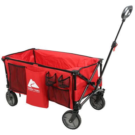 It has a sturdy steel frame and 600D polyester fabric like our Best Overall pick, so it's just as durable at a fraction of the cost. . Ozark trail wagon canopy
